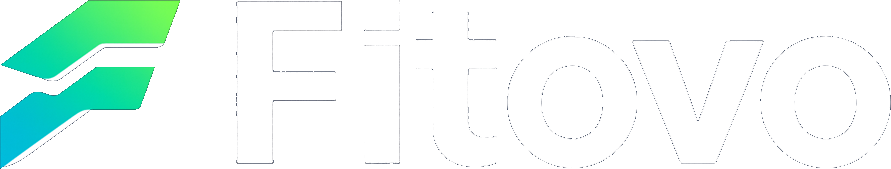 Fitovo logo, light on transparent